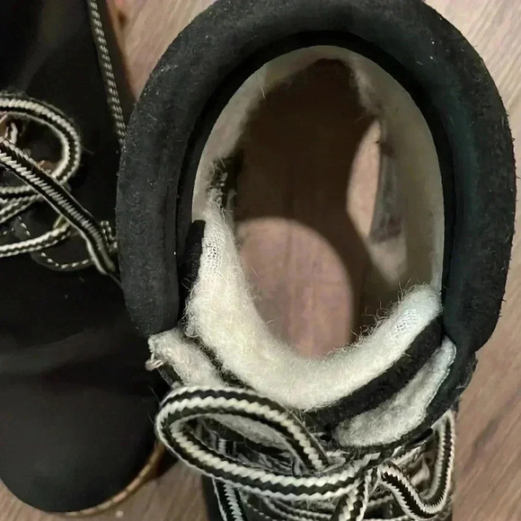 Tamaris Duo Tex Black Suede winter Ankle Boots Size 9/  EU 40 - Picture 9 of 9